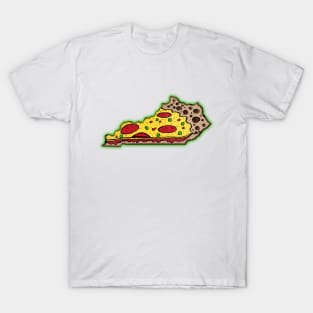 Kentucky Pizza!! w GREEN GLOW! T-Shirt
